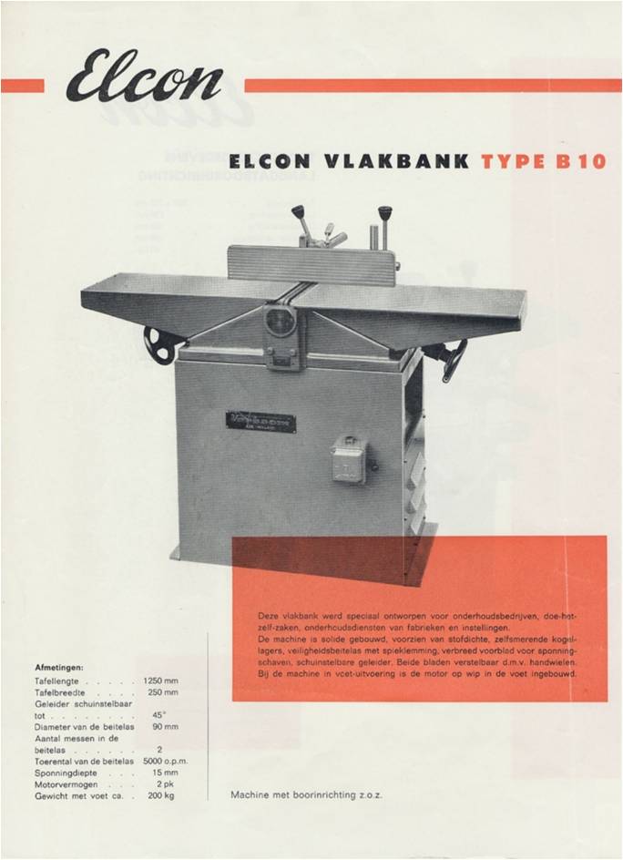 About Elcon - Machinefabriek Elcon BV